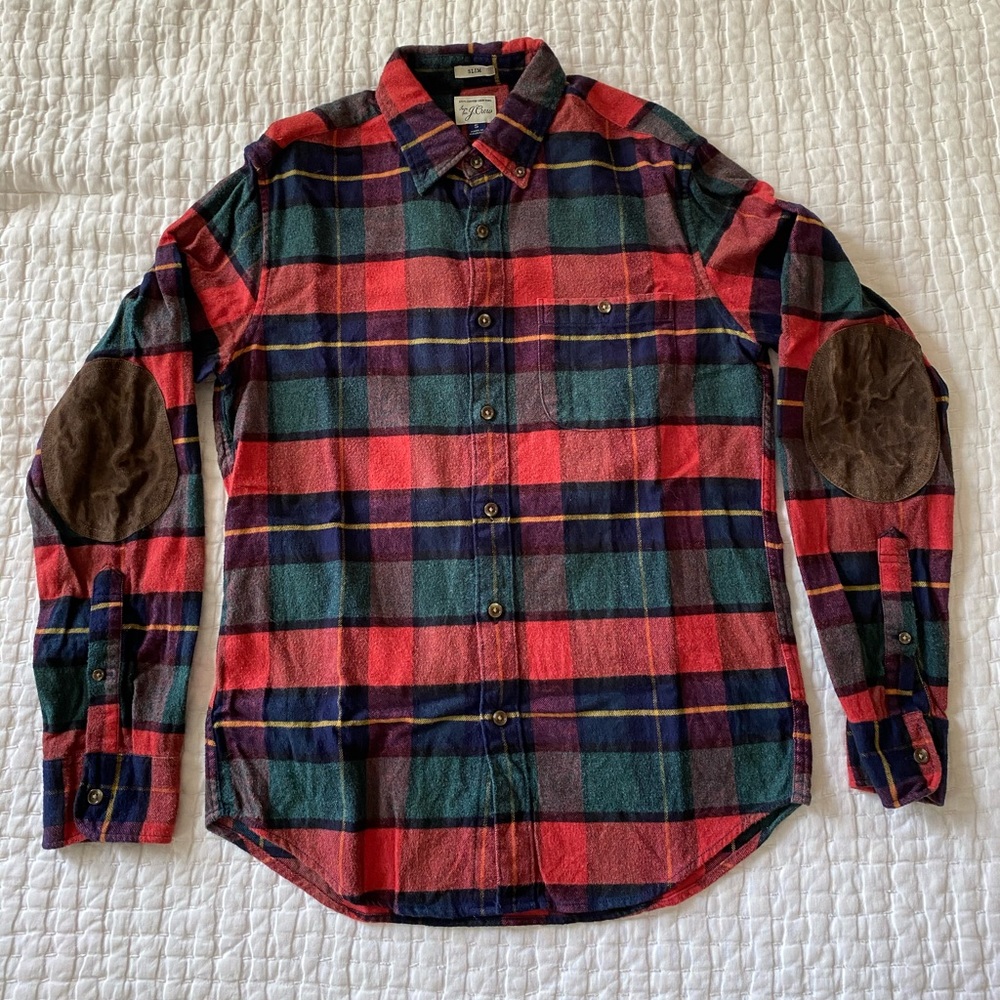 🍂JCREW PLAID FLANNEL🍂